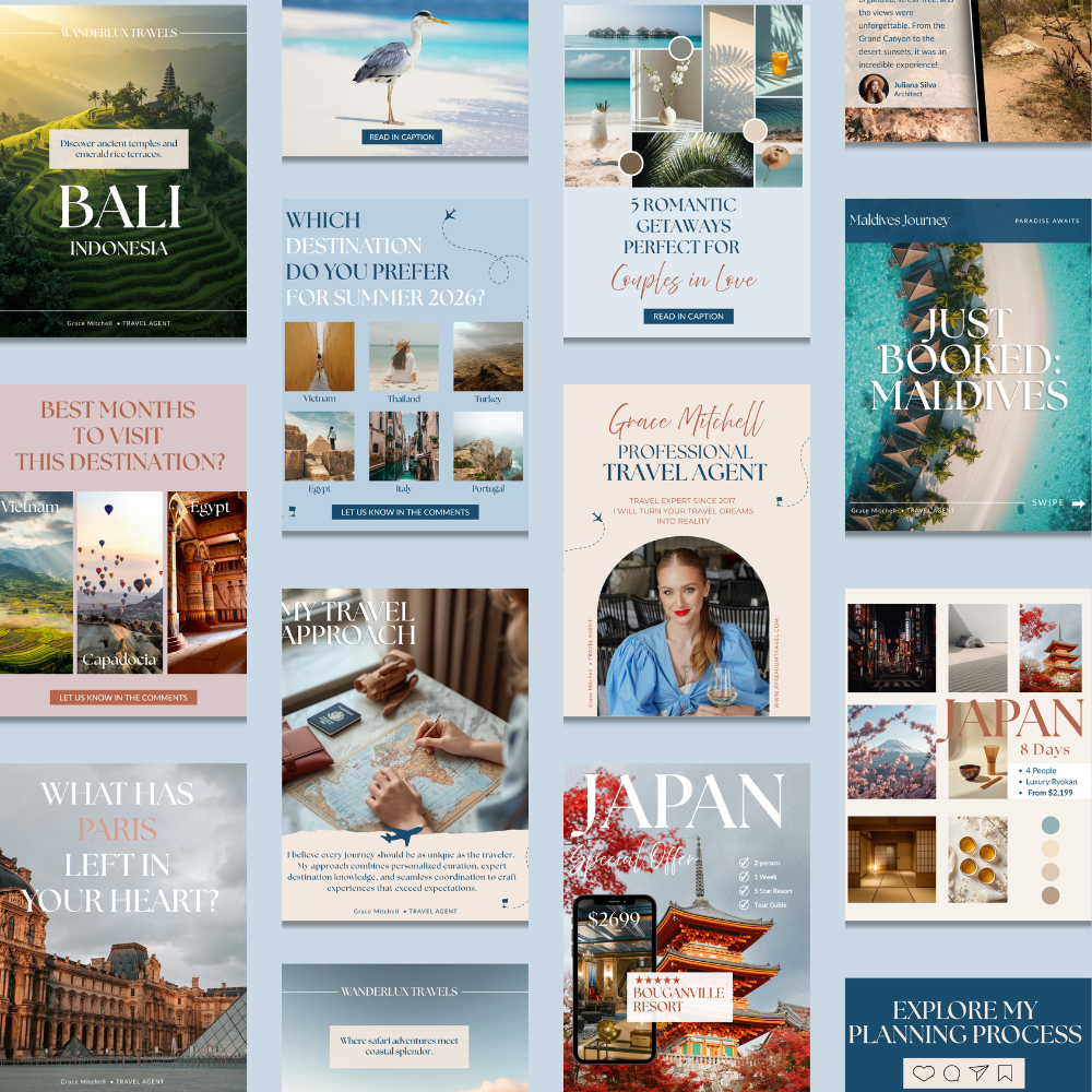 Social Media Templates (Canva Free)